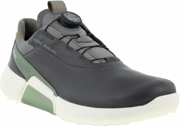 Ecco Ecco Biom H4 BOA Mens Golf Shoes Magnet/Frosty Green 45