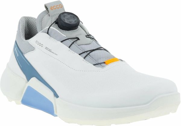 Ecco Ecco Biom H4 BOA Mens Golf Shoes White/Retro Blue 40
