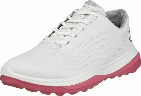 Ecco Ecco LT1 Womens Golf Shoes White/Bubblegum 36