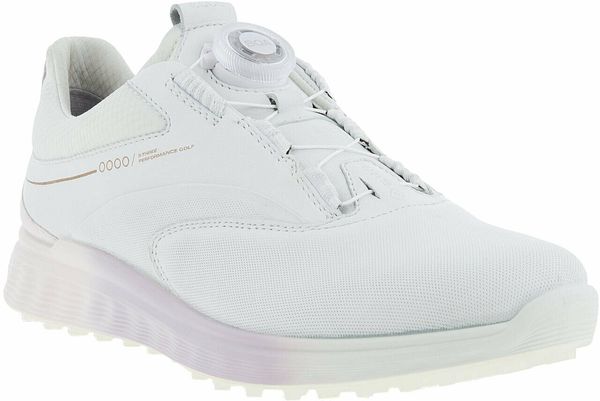 Ecco Ecco S-Three BOA Womens Golf Shoes White/Delicacy/White 40