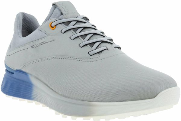 Ecco Ecco S-Three Mens Golf Shoes Concrete/Retro Blue/Concrete 40