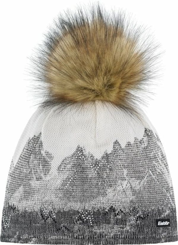 Eisbär Eisbär Draw Lux Crystal Beanie Black/White/Beige UNI Zimska kapa