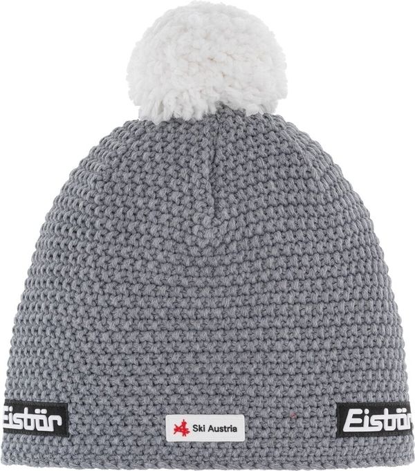 Eisbär Eisbär Jamie Pompon SKA Beanie Grey/White UNI Kapa