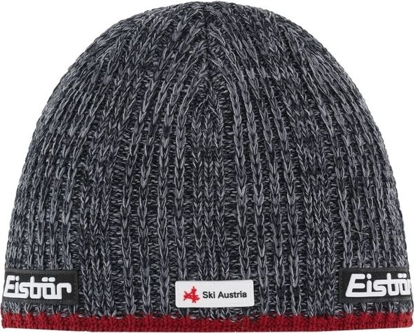 Eisbär Eisbär Rene SKA Beanie Burgundy/Grafity Grey UNI Kapa