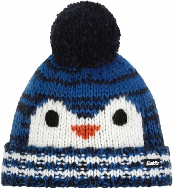 Eisbär Eisbär Rico Pompon Kids Beanie Blue/White/Red/Grey UNI Zimska kapa