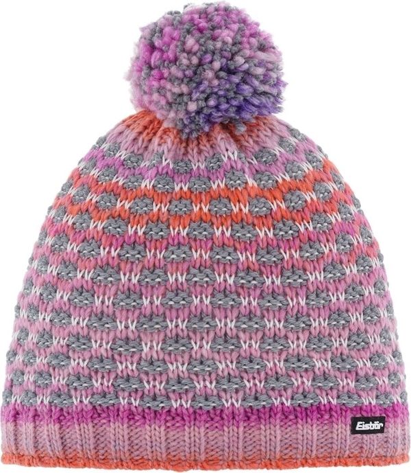 Eisbär Eisbär Stravo Pompon Beanie Candy Crush/Grey UNI Kapa