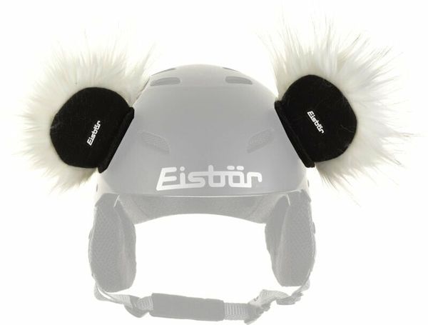 Eisbär Eisbär Teddy Ears White/Black UNI Smučarska čelada