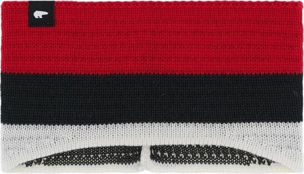 Eisbär Eisbär Vin Active STB Headband Milk/Black/Salsa Red UNI Trak