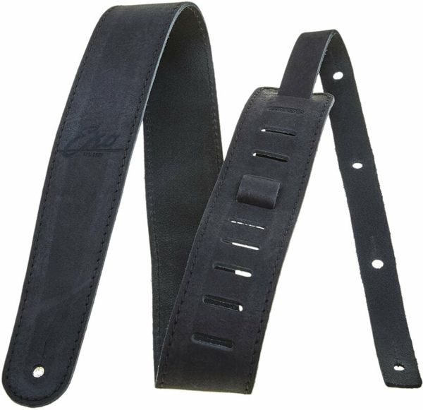 Eko guitars Eko guitars Eko GBU Strap Leather Plus Pas za kitaro Black