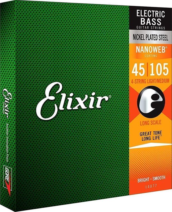 Elixir Elixir 14077 Bass Nanoweb