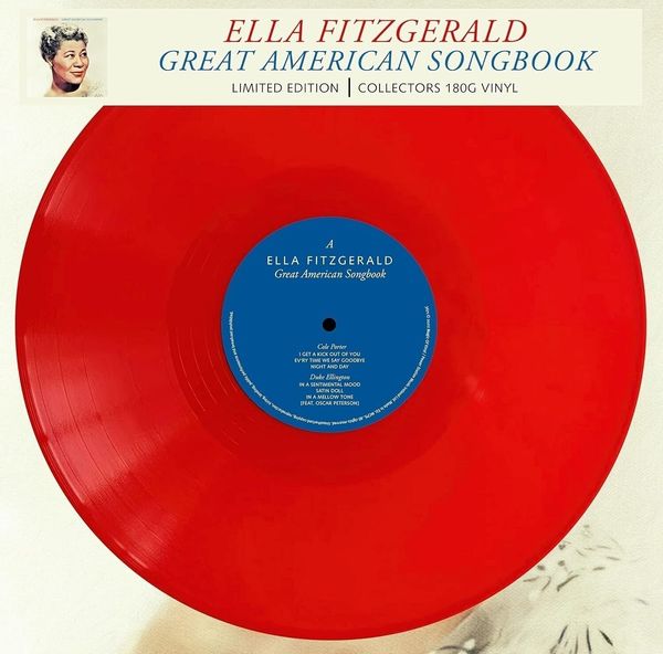 Ella Fitzgerald Ella Fitzgerald - Great American Songbook (Numbered) (Red Coloured) (LP)