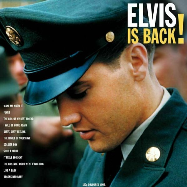 Elvis Presley Elvis Presley - Elvis Is Back! (Yellow Vinyl) (LP)