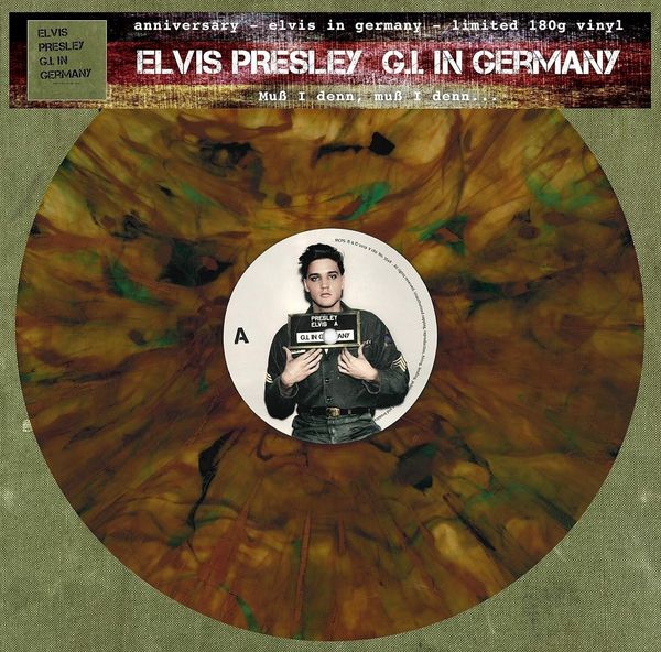 Elvis Presley Elvis Presley - G.I. In Germany (Limited Edition) (Marbled Coloured) (LP)