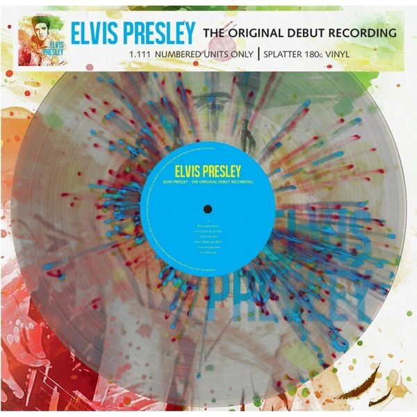 Elvis Presley Elvis Presley - The Original Debut Recording (Limited Edition) (Numbered) (Reissue) (Splatter Coloured) (LP)