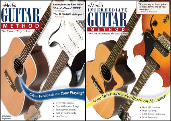 eMedia eMedia Guitar Method Deluxe Mac (Digitalni izdelek)