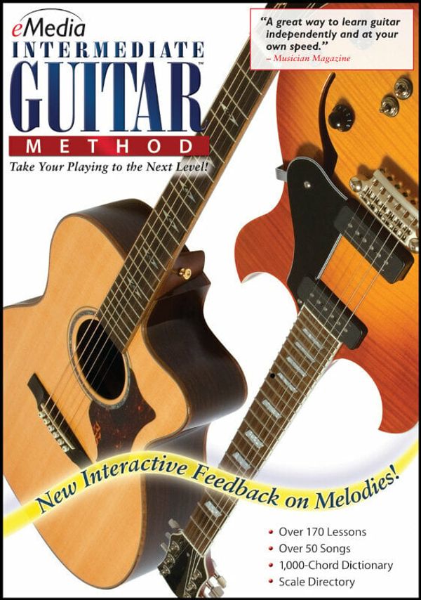 eMedia eMedia Intermediate Guitar Method Win (Digitalni izdelek)