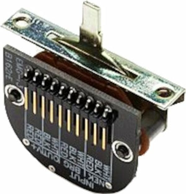 EMG EMG 3-Position Tele Style Switch SL Bela-Črna