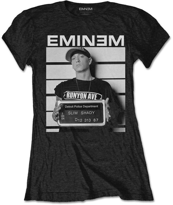 Eminem Eminem Majica Arrest Womens Black M