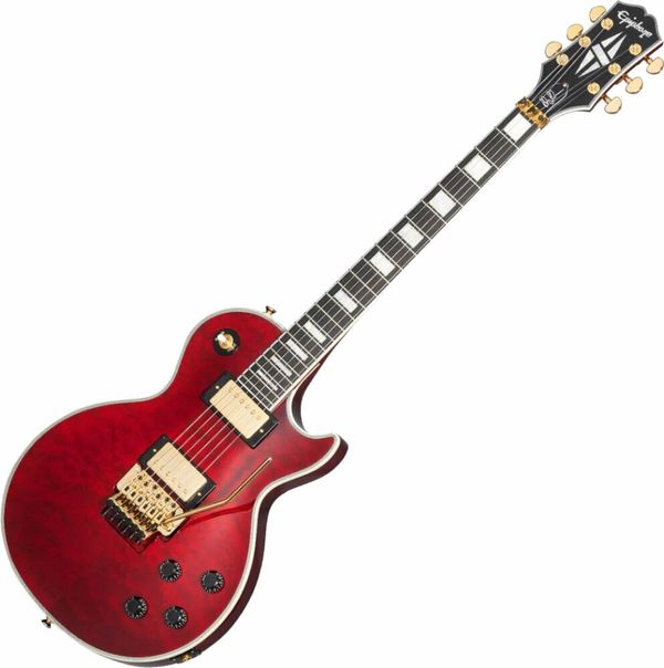 Epiphone Epiphone Alex Lifeson Les Paul Custom Axcess Ruby