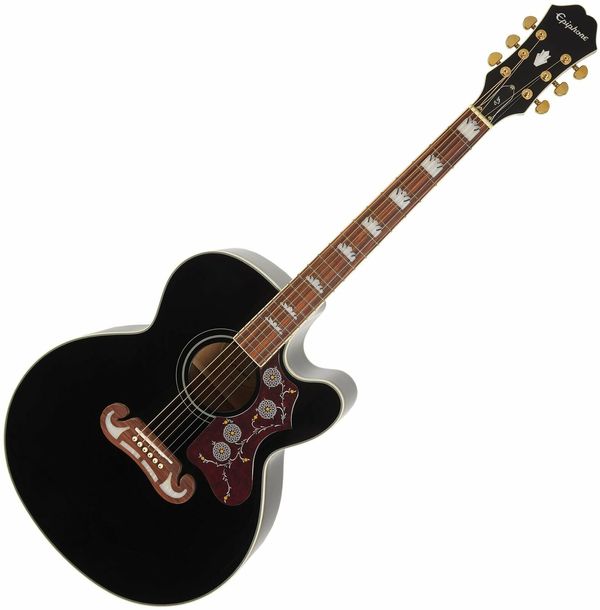 Epiphone Epiphone J-200 EC Črna