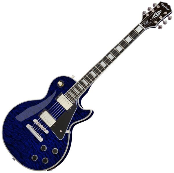 Epiphone Epiphone Les Paul Custom Quilt Viper Blue