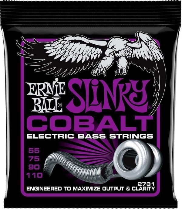 Ernie Ball Ernie Ball 2731 Power Slinky Bass 55-110 Strune za bas kitaro