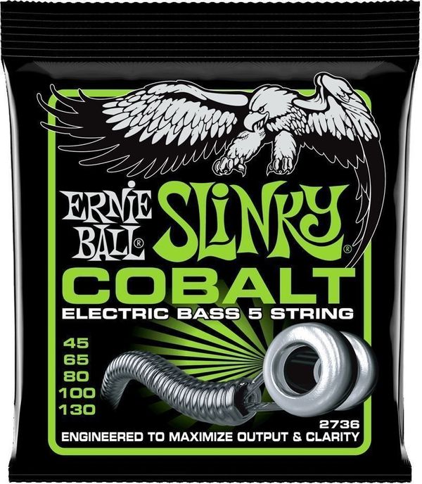 Ernie Ball Ernie Ball 2736 Cobalt Slinky 45-130