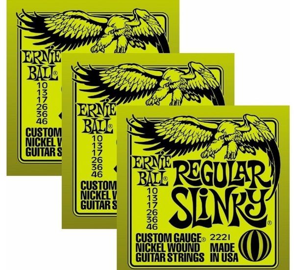 Ernie Ball Ernie Ball 3221 Regular Slinky 3-Pack