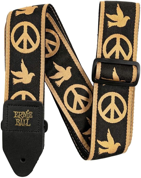 Ernie Ball Ernie Ball 4613 Tekstilni kitarski pas Peace Love Dove Jacquard