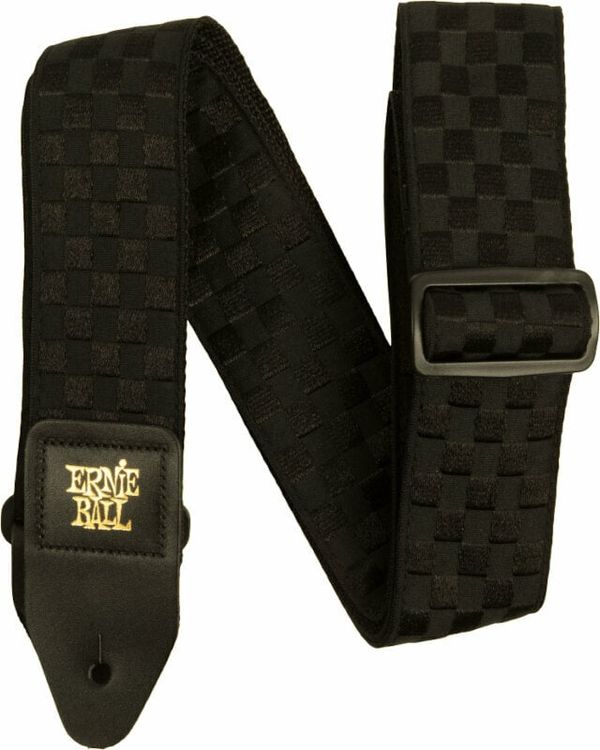 Ernie Ball Ernie Ball Black Checkers Jacquard Strap