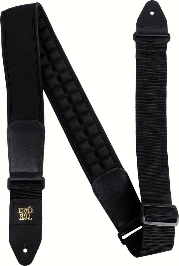 Ernie Ball Ernie Ball Cloud Comfort Guitar/Bass Strap Pas za kitaro Black