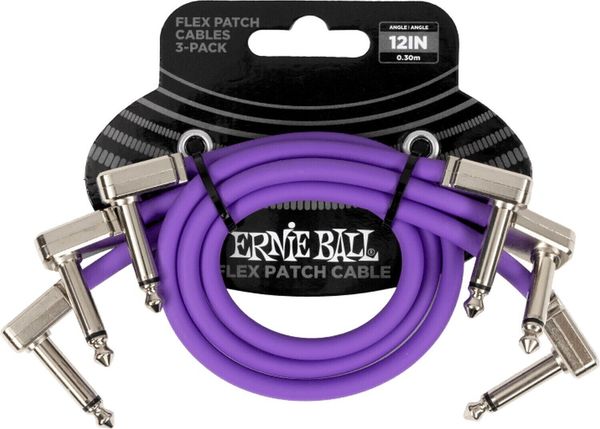 Ernie Ball Ernie Ball Flex 3 Pack 30,48 cm Kotni - Kotni Patch kabel