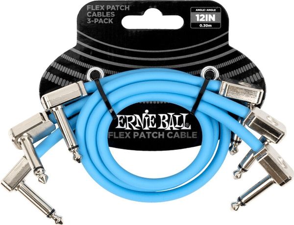 Ernie Ball Ernie Ball Flex 3 Pack 30,48 cm Kotni - Kotni Patch kabel