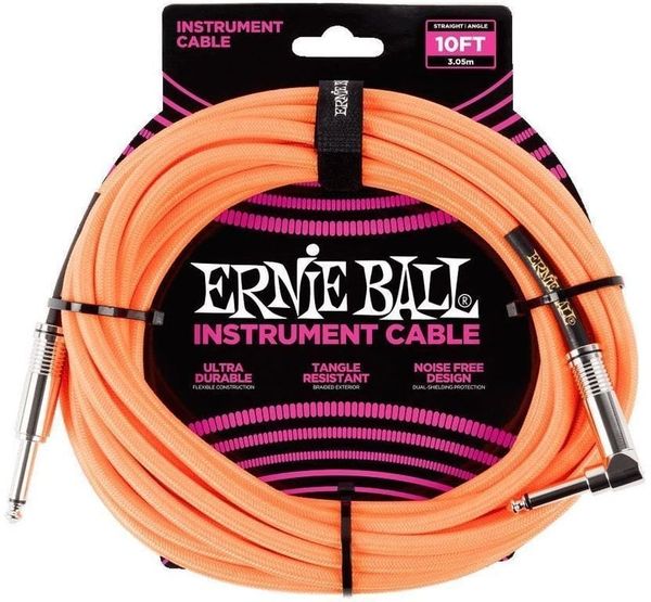 Ernie Ball Ernie Ball P06079-EB 3 m Ravni - Kotni Instrumentalni kabel