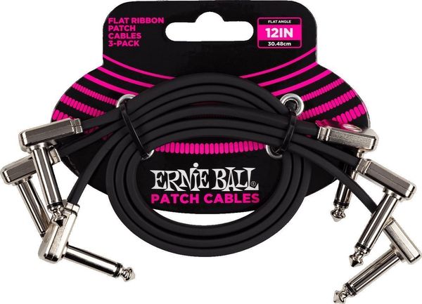 Ernie Ball Ernie Ball P06222 Črna 30 cm Kotni - Kotni