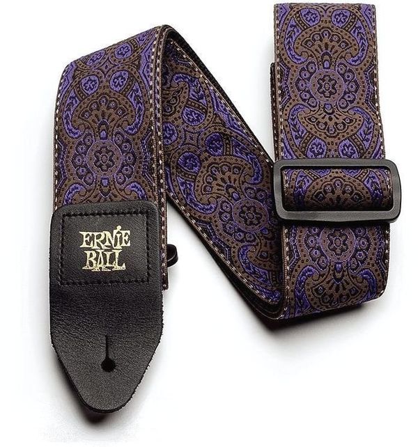 Ernie Ball Ernie Ball Purple Paisley Jacquard Strap