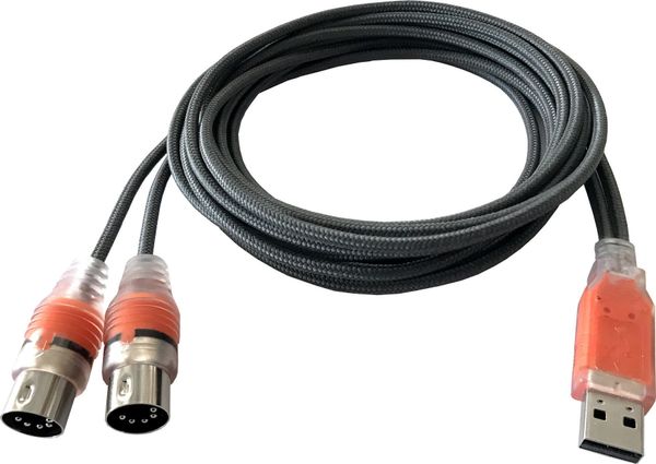 ESI ESI MIDIMATE eX Črna 190 cm USB kabel