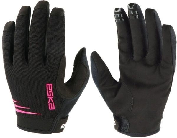 Eska Eska Pure Black/Pink 11 Kolesarske rokavice