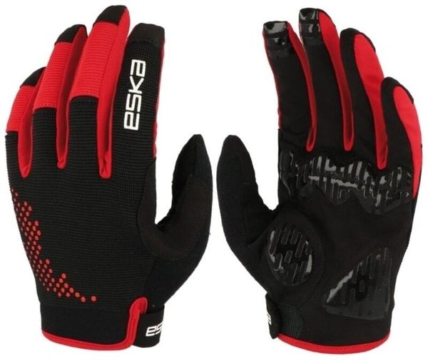 Eska Eska Rebel Black/Red 10 Kolesarske rokavice