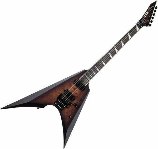 ESP LTD ESP LTD Arrow-1000 QM Dark Brown Sunburst