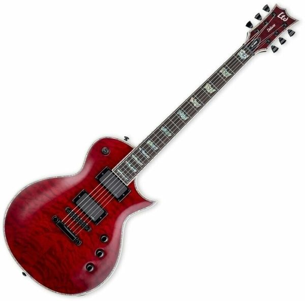 ESP LTD ESP LTD EC-1000 QM Fluence See Thru Black Cherry