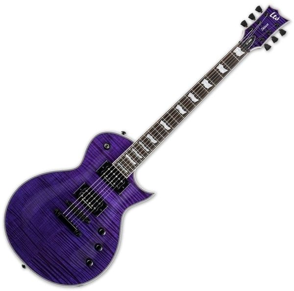 ESP LTD ESP LTD EC-1000FM See Thru Purple