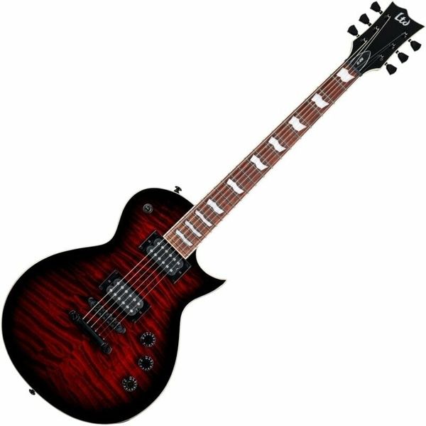 ESP LTD ESP LTD EC-256 QM See Thru Black Cherry Sunburst