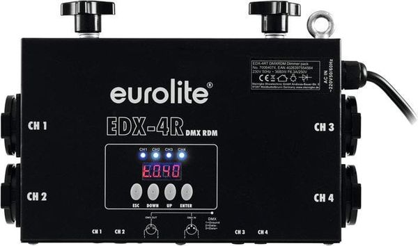 Eurolite Eurolite EDX-4RT DMX RDM truss dimmer pack