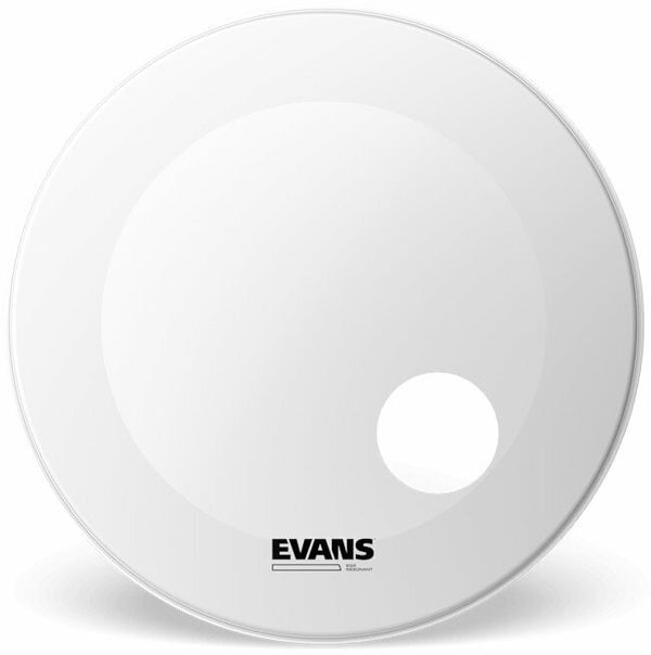 Evans Evans BD20RGCW EQ3 Coated White 20" Bela Rezonančna opna za boben