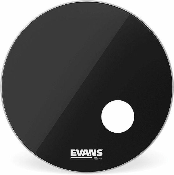 Evans Evans BD22RB EQ3 Resonant 22" Črna Rezonančna opna za boben