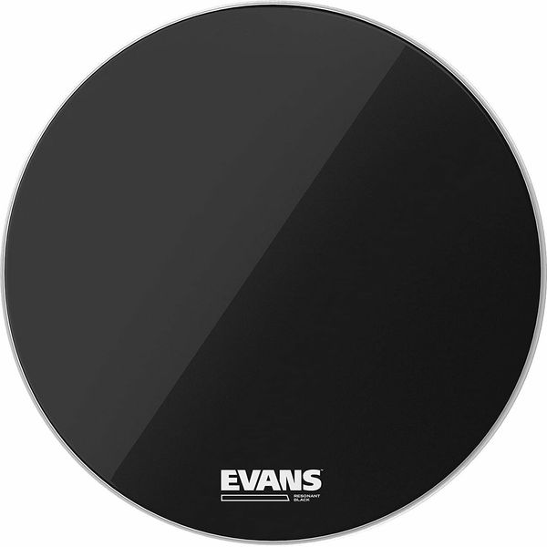 Evans Evans BD22RBG Resonant Black 22" Črna Rezonančna opna za boben