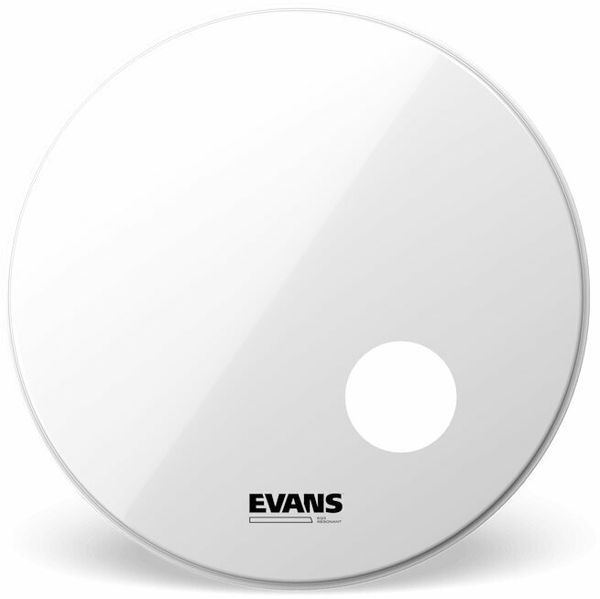 Evans Evans BD22RSW EQ3 Reso Smooth 22" Bela Rezonančna opna za boben