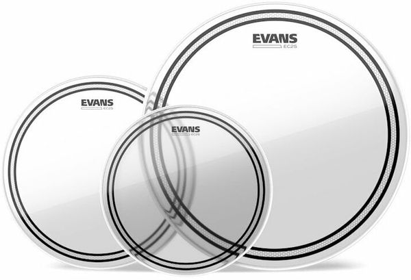 Evans Evans ETP-EC2SCLR-F EC2 Clear Fusion Set open za boben