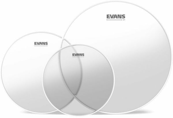 Evans Evans ETP-G1CLR-F Fusion G1 Clear Set open za boben